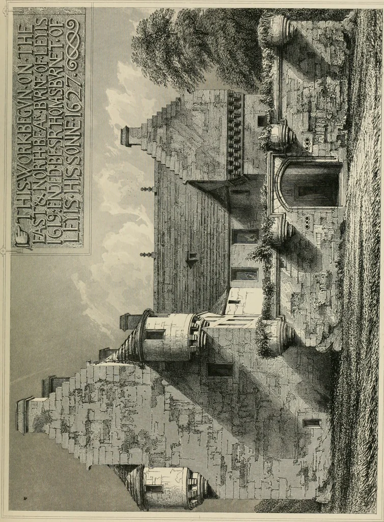 An illustration from The baronial and ecclesiastical antiquities of Scotland, 1852, leaf 98