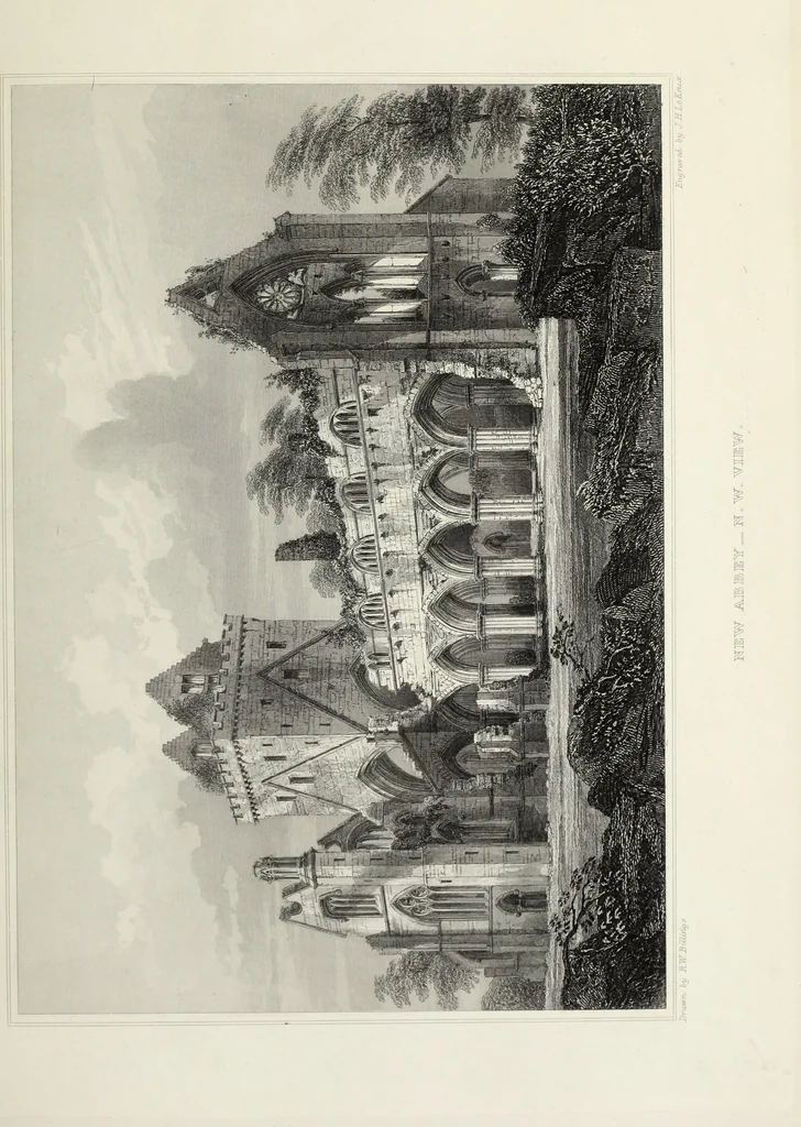 An illustration from The baronial and ecclesiastical antiquities of Scotland, 1852, leaf 104