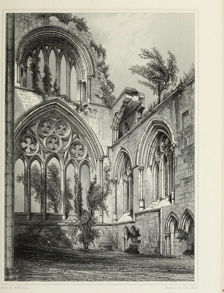 An illustration from The baronial and ecclesiastical antiquities of Scotland, 1852, leaf 116
