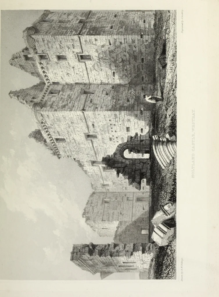 An illustration from The baronial and ecclesiastical antiquities of Scotland, 1852, leaf 132