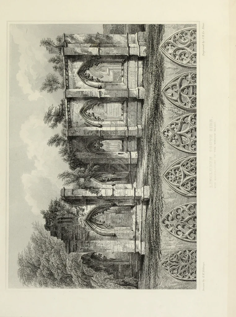 An illustration from The baronial and ecclesiastical antiquities of Scotland, 1852, leaf 14