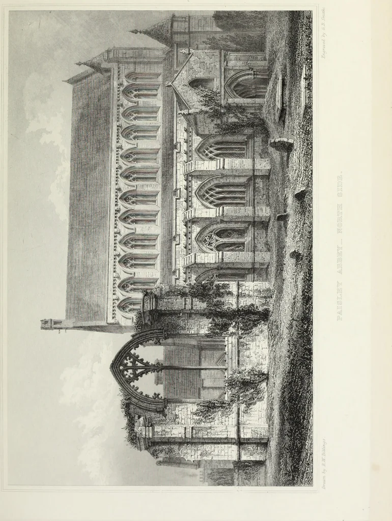 An illustration from The baronial and ecclesiastical antiquities of Scotland, 1852, leaf 146