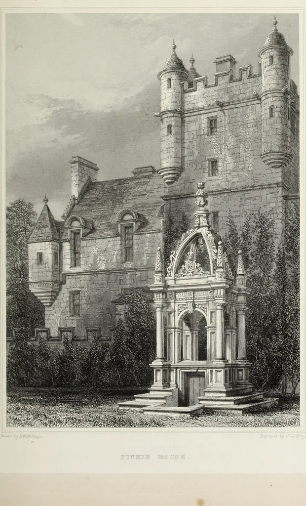 An illustration from The baronial and ecclesiastical antiquities of Scotland, 1852, leaf 160
