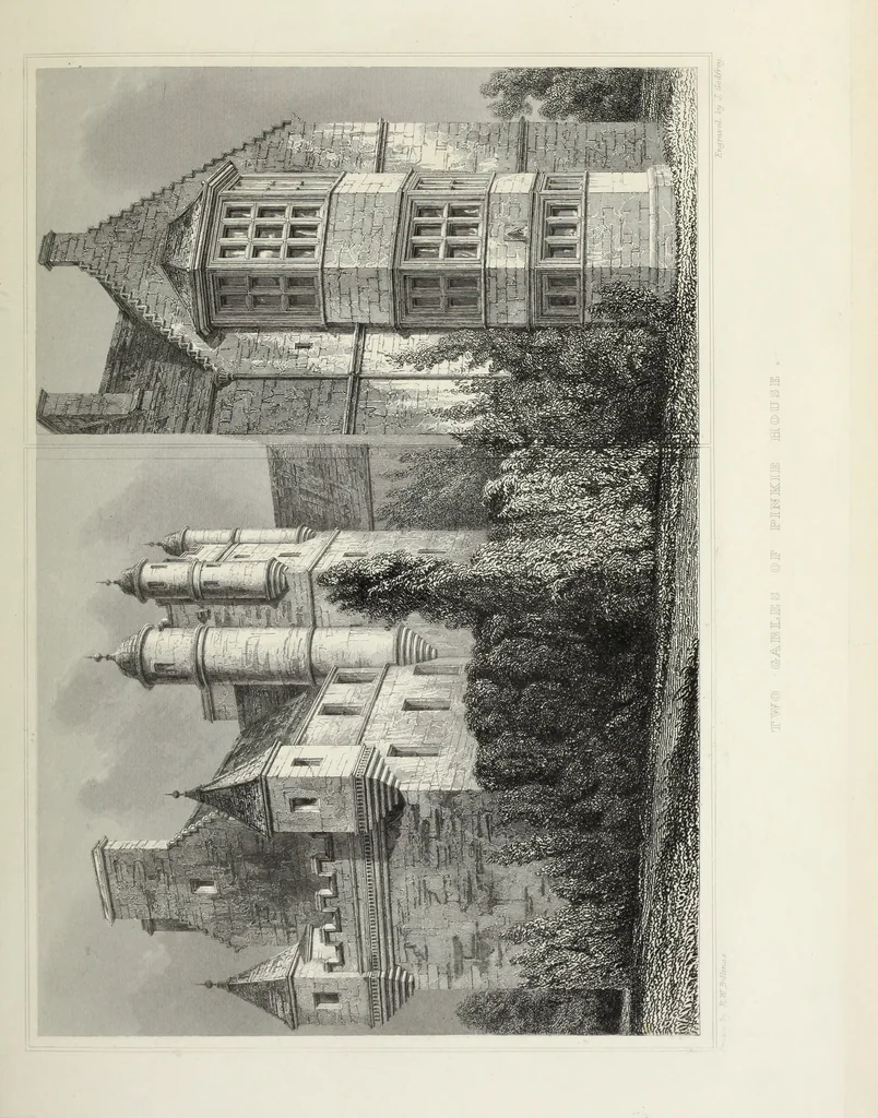An illustration from The baronial and ecclesiastical antiquities of Scotland, 1852, leaf 164