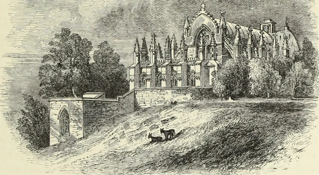 An illustration from The baronial and ecclesiastical antiquities of Scotland, 1852, leaf 188