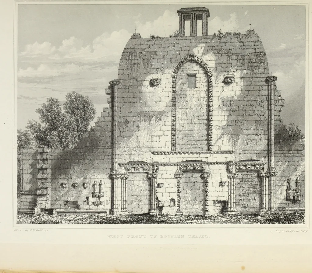 An illustration from The baronial and ecclesiastical antiquities of Scotland, 1852, leaf 192