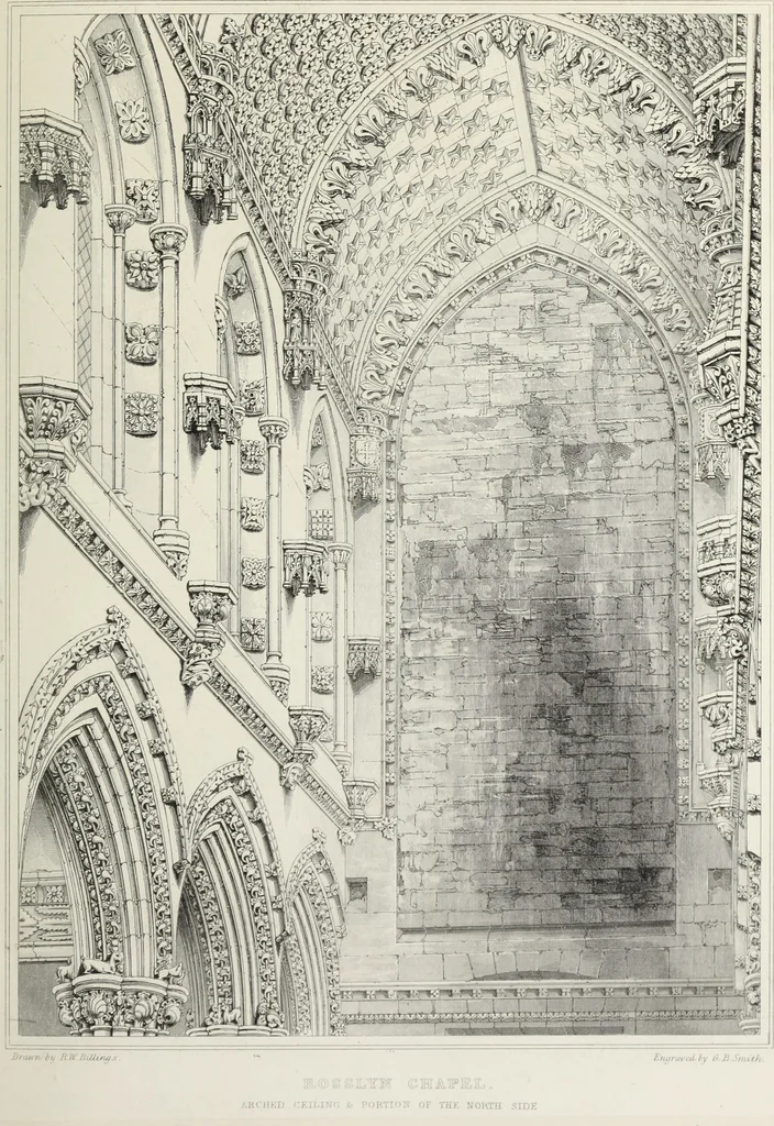 An illustration from The baronial and ecclesiastical antiquities of Scotland, 1852, leaf 212
