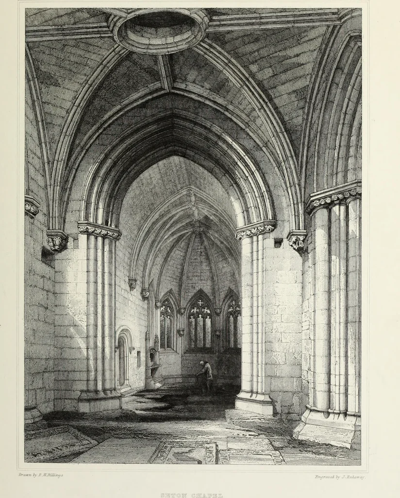An illustration from The baronial and ecclesiastical antiquities of Scotland, 1852, leaf 232