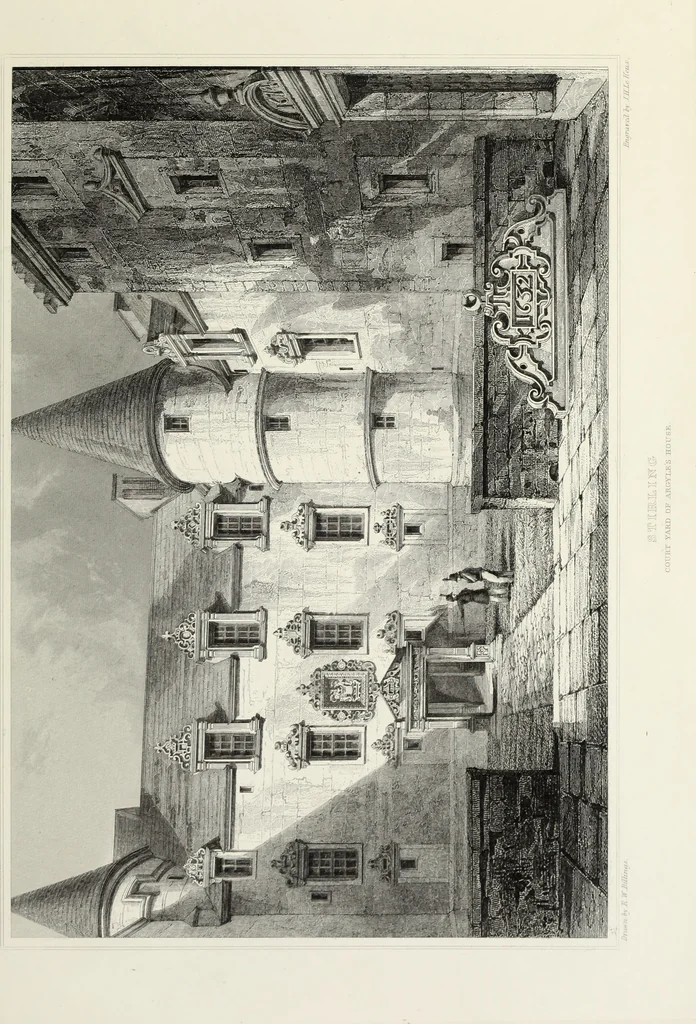 An illustration from The baronial and ecclesiastical antiquities of Scotland, 1852, leaf 258
