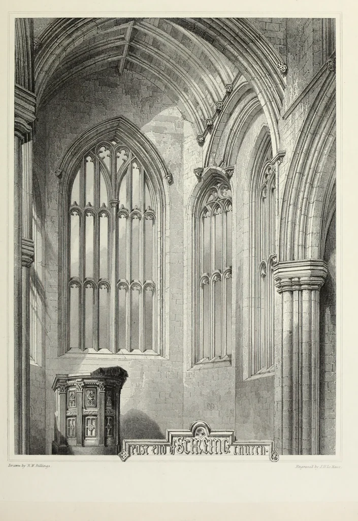 An illustration from The baronial and ecclesiastical antiquities of Scotland, 1852, leaf 262