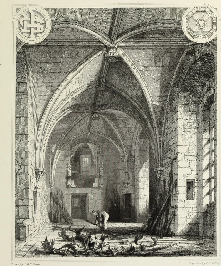An illustration from The baronial and ecclesiastical antiquities of Scotland, 1852, leaf 294