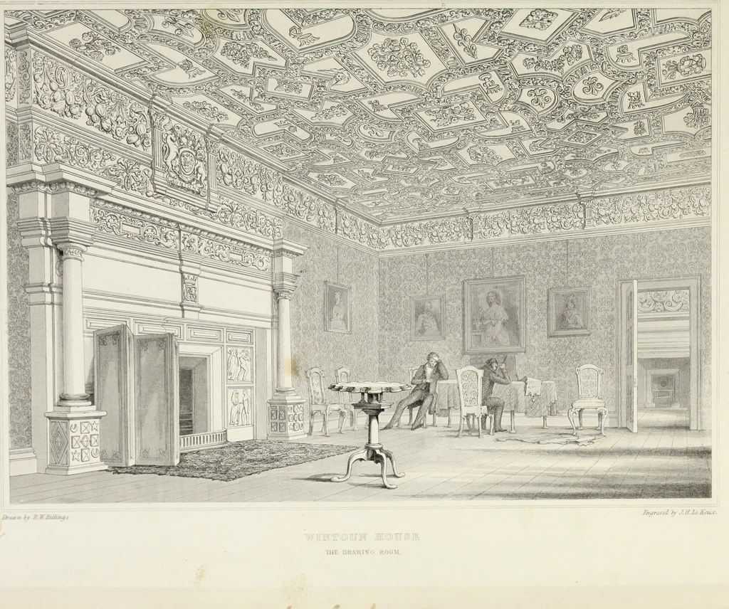 An illustration from The baronial and ecclesiastical antiquities of Scotland, 1852, leaf 310
