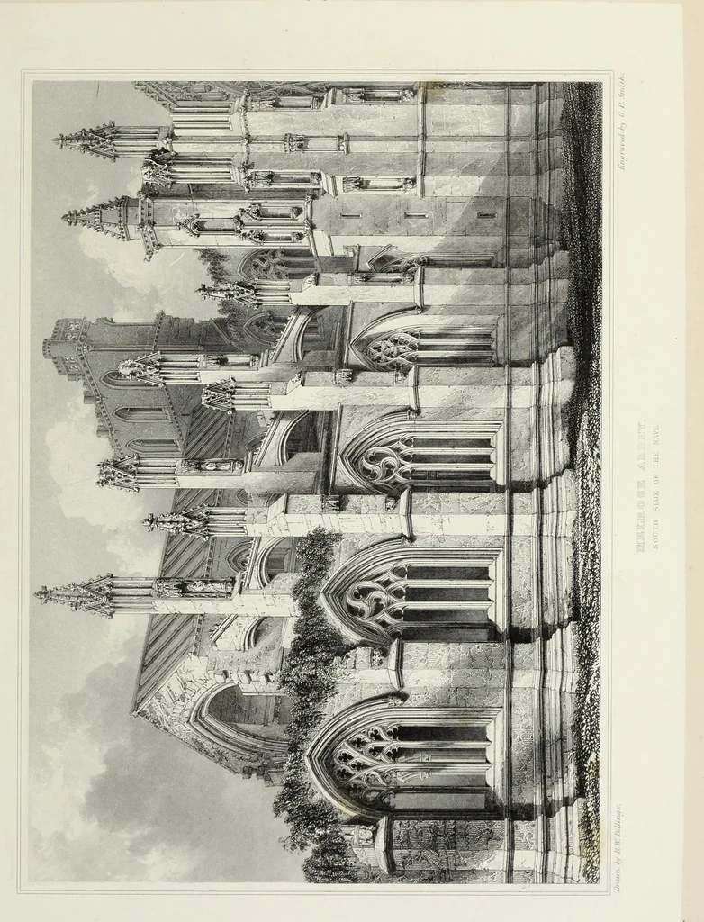 An illustration from The baronial and ecclesiastical antiquities of Scotland, 1852, leaf 38