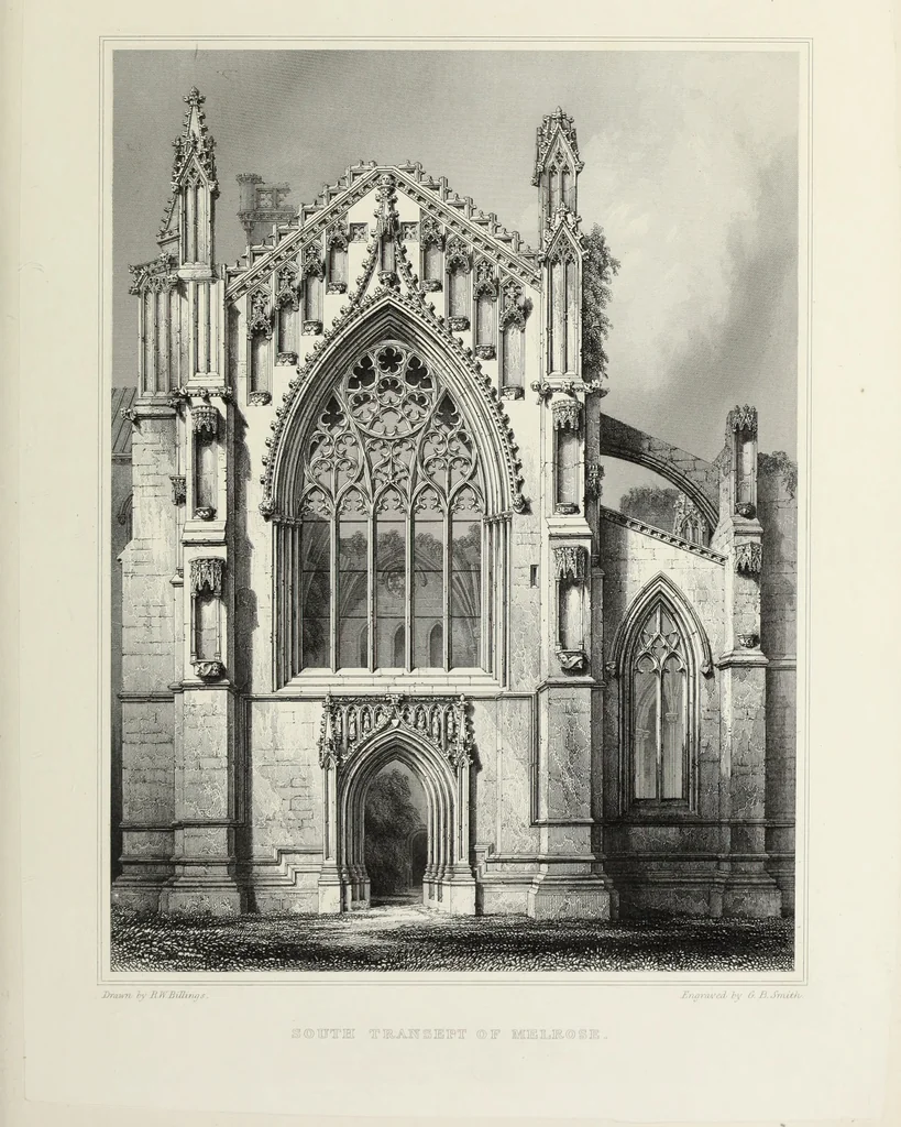An illustration from The baronial and ecclesiastical antiquities of Scotland, 1852, leaf 42
