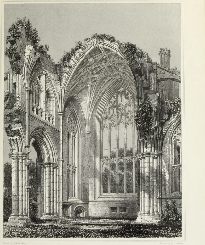An illustration from The baronial and ecclesiastical antiquities of Scotland, 1852, leaf 54