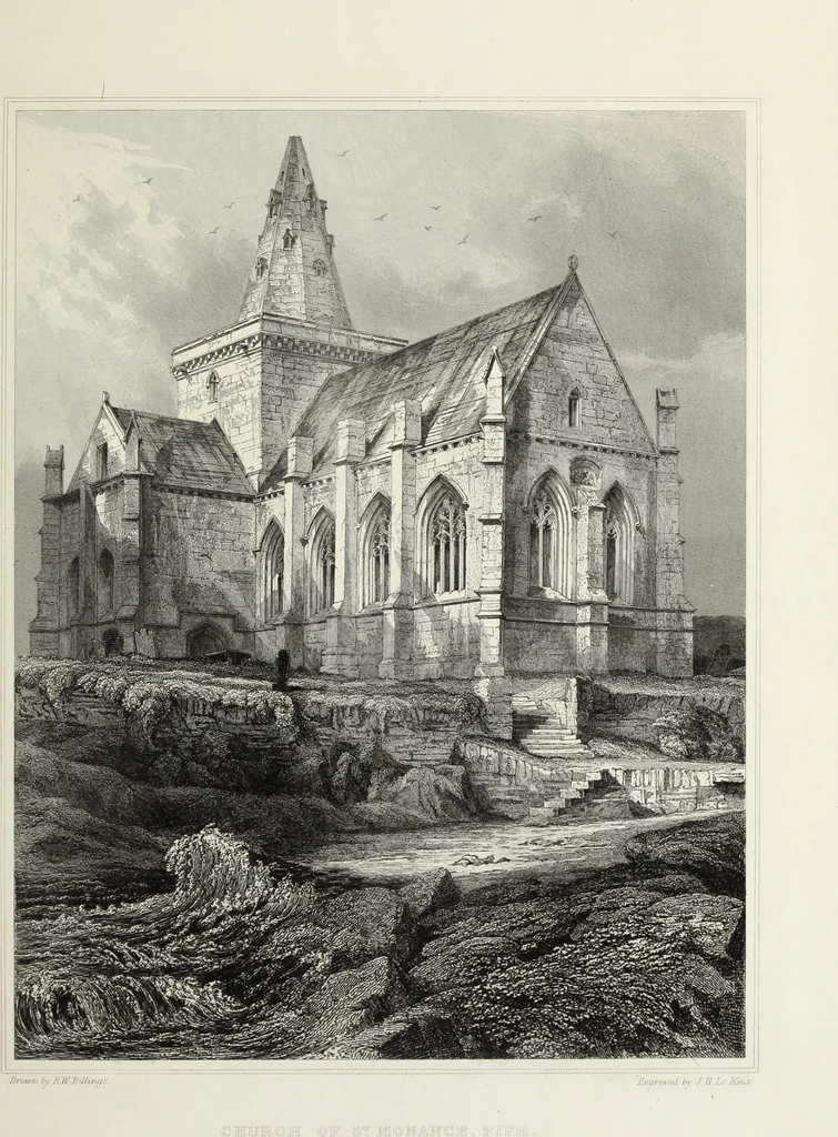 An illustration from The baronial and ecclesiastical antiquities of Scotland, 1852, leaf 88