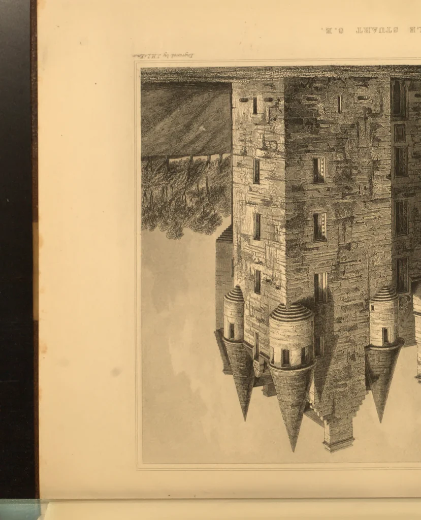 An illustration from The baronial and ecclesiastical antiquities of Scotland, 1901, leaf 252