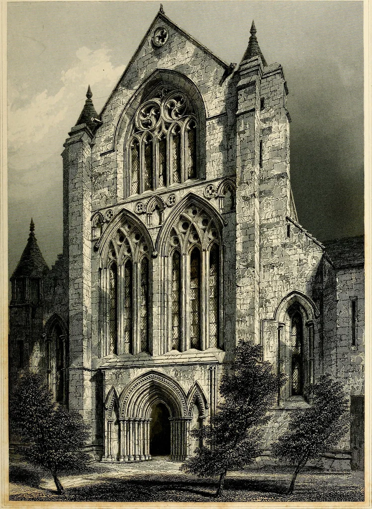 An illustration from The baronial and ecclesiastical antiquities of Scotland, 1845, leaf 112
