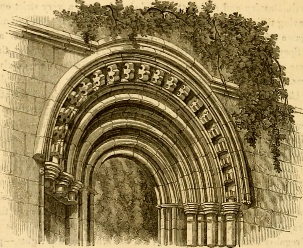 An illustration from The baronial and ecclesiastical antiquities of Scotland, 1845, leaf 129