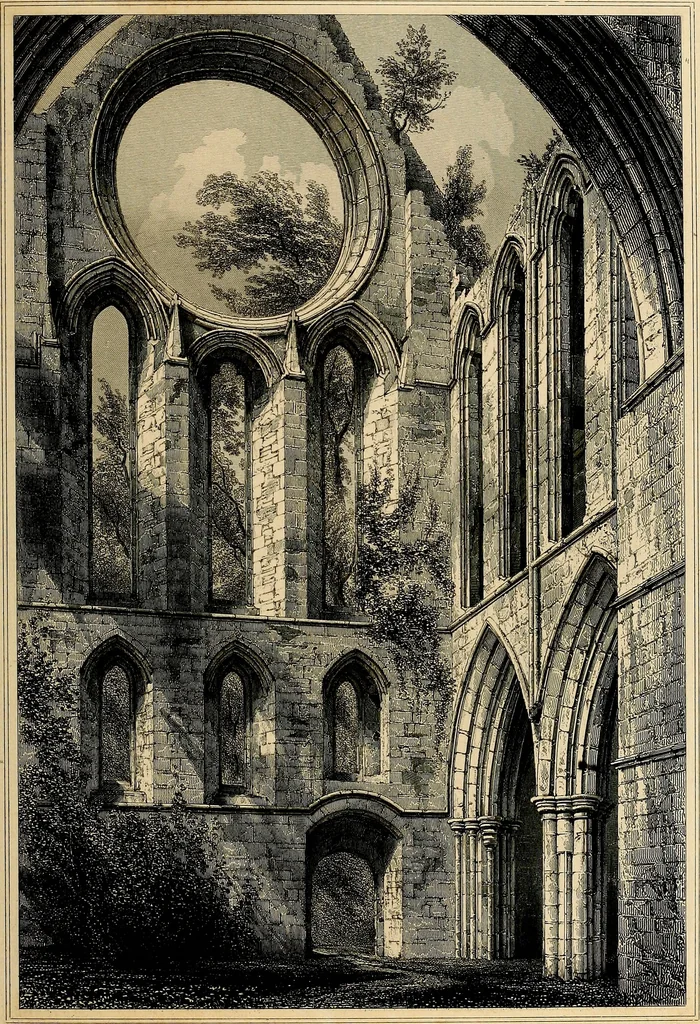 An illustration from The baronial and ecclesiastical antiquities of Scotland, 1845, leaf 136