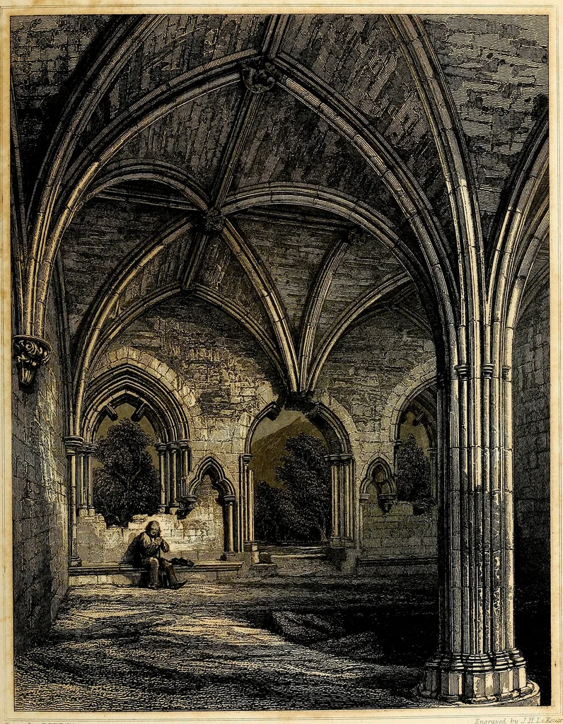 An illustration from The baronial and ecclesiastical antiquities of Scotland, 1845, leaf 138
