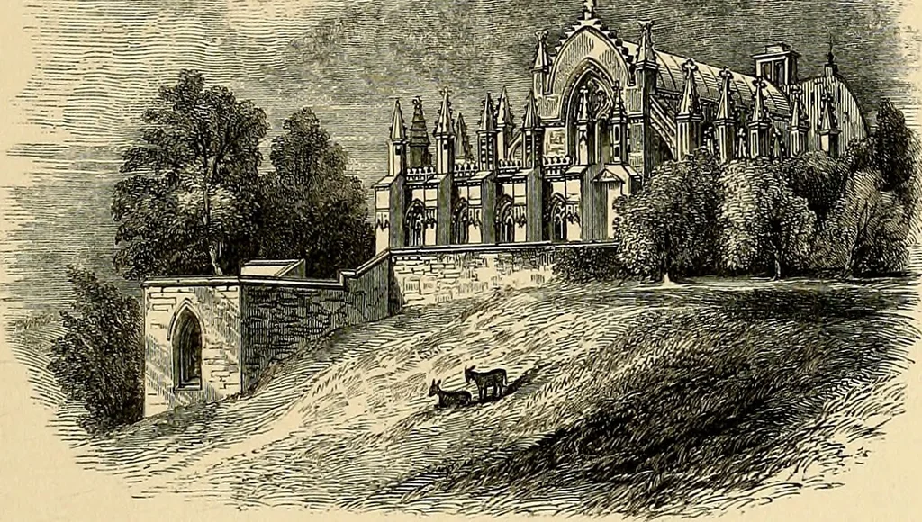 An illustration from The baronial and ecclesiastical antiquities of Scotland, 1845, leaf 144