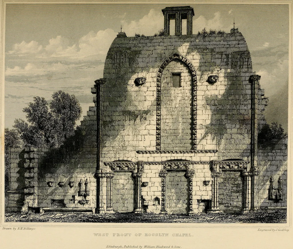 An illustration from The baronial and ecclesiastical antiquities of Scotland, 1845, leaf 146