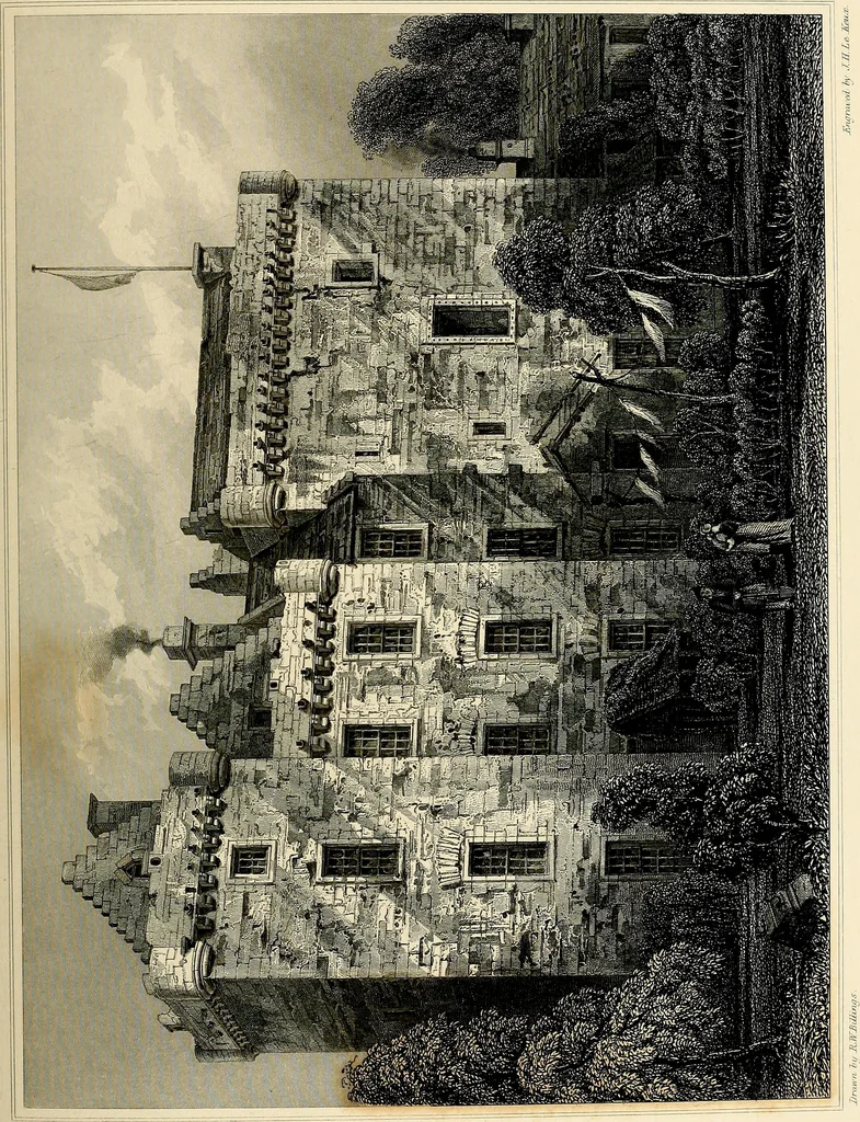 An illustration from The baronial and ecclesiastical antiquities of Scotland, 1845, leaf 164