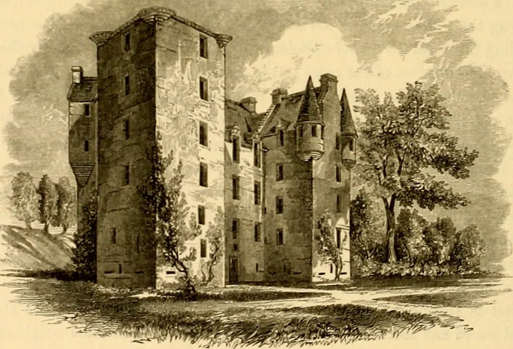 An illustration from The baronial and ecclesiastical antiquities of Scotland, 1845, leaf 181