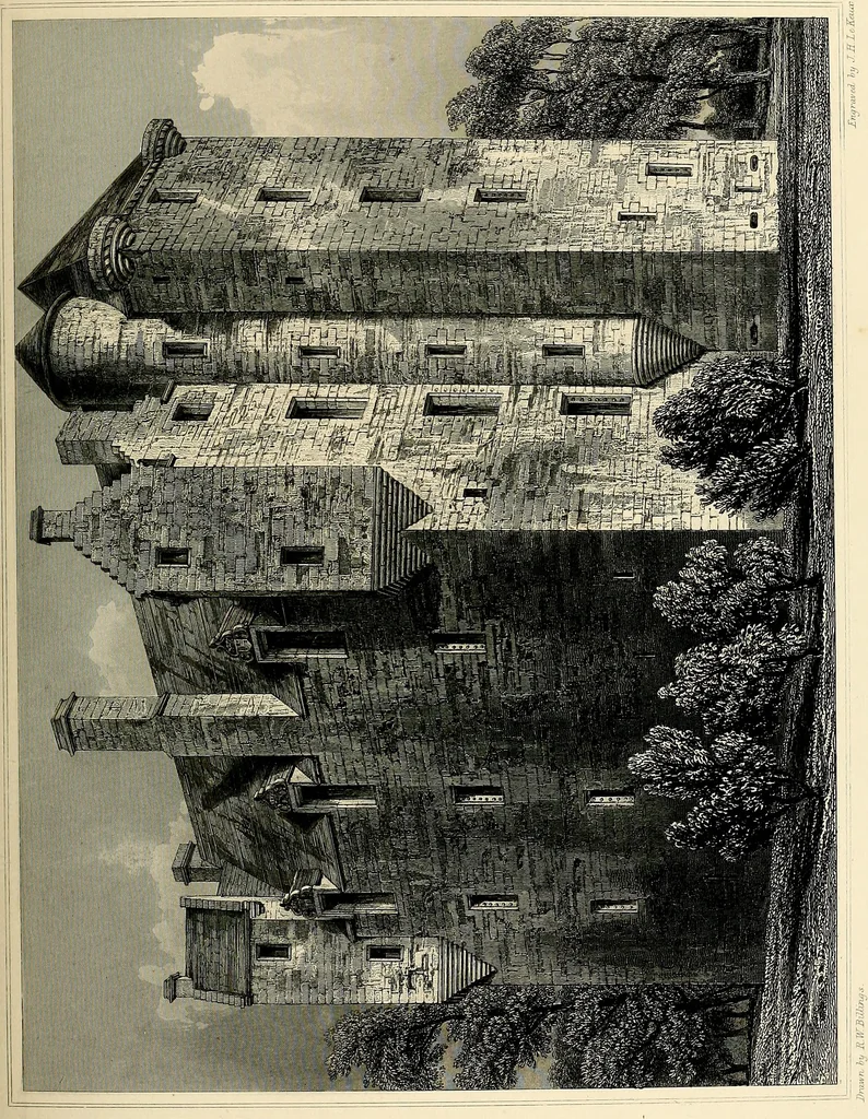 An illustration from The baronial and ecclesiastical antiquities of Scotland, 1845, leaf 184