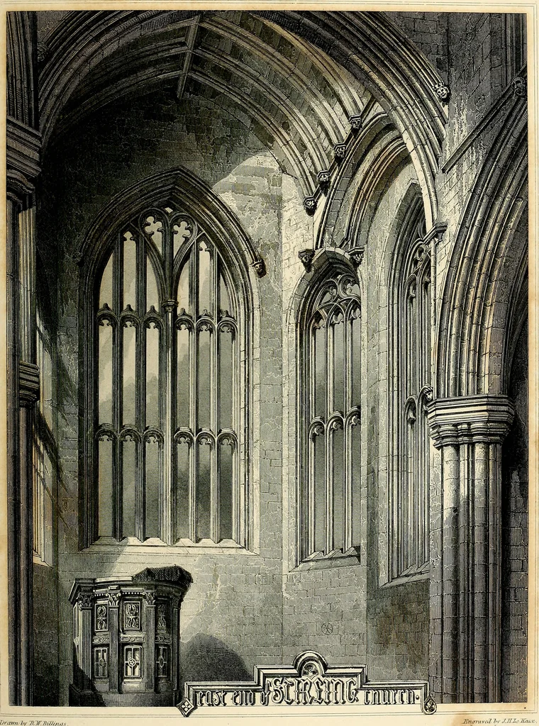 An illustration from The baronial and ecclesiastical antiquities of Scotland, 1845, leaf 196