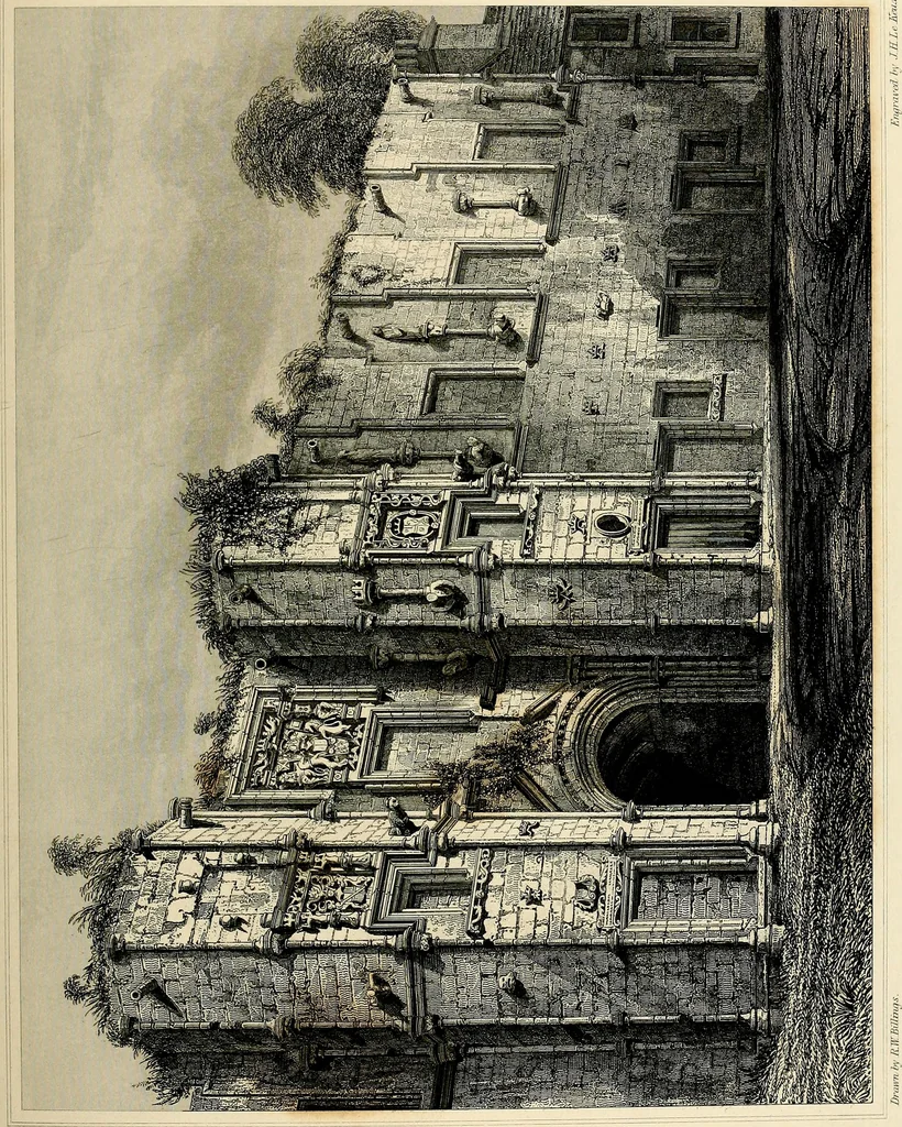 An illustration from The baronial and ecclesiastical antiquities of Scotland, 1845, leaf 200