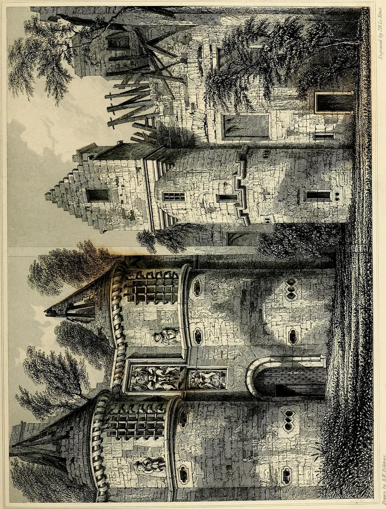 An illustration from The baronial and ecclesiastical antiquities of Scotland, 1845, leaf 218