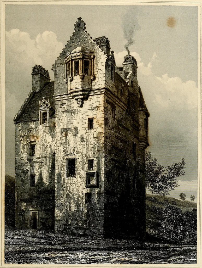 An illustration from The baronial and ecclesiastical antiquities of Scotland, 1845, leaf 22