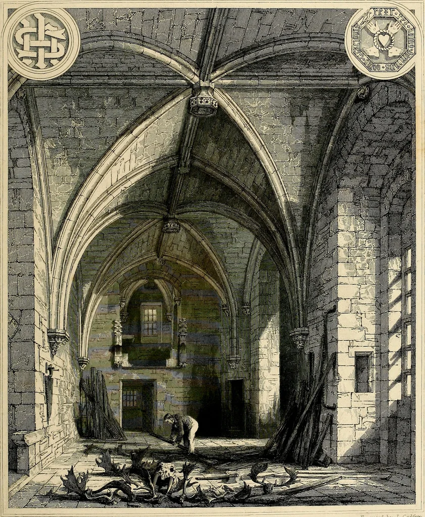 An illustration from The baronial and ecclesiastical antiquities of Scotland, 1845, leaf 224