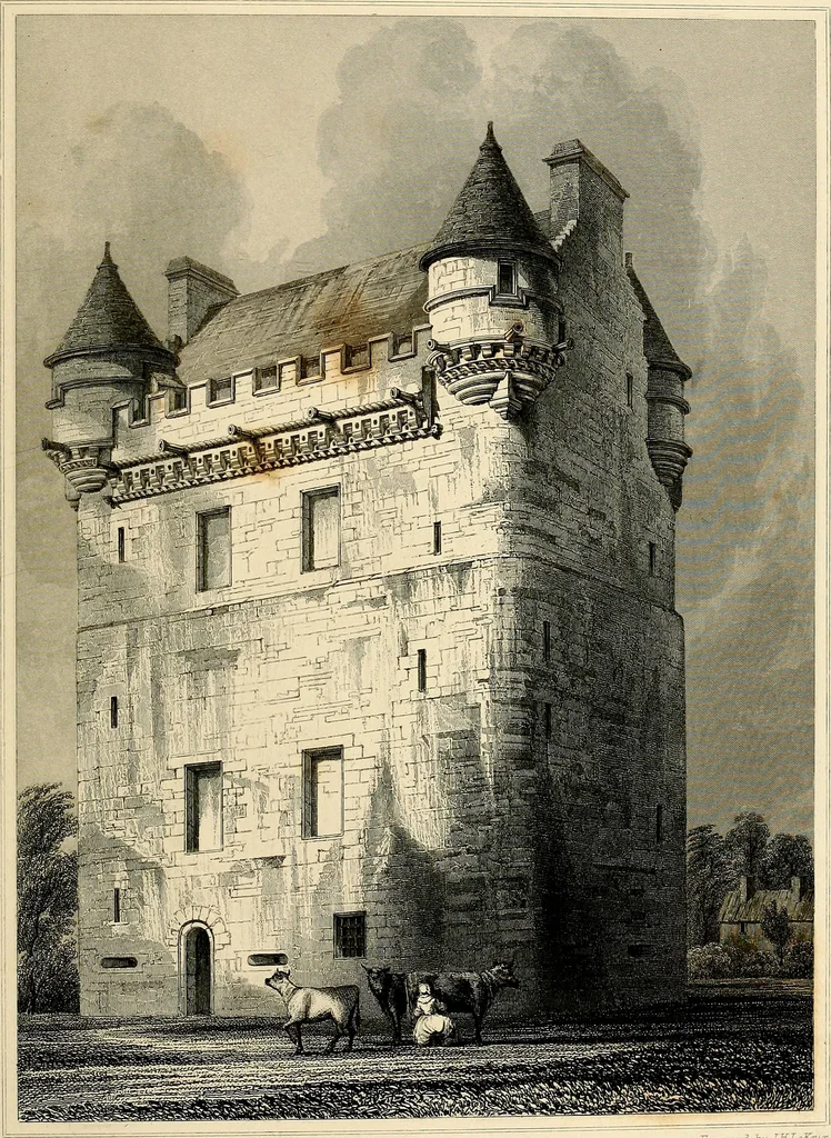 An illustration from The baronial and ecclesiastical antiquities of Scotland, 1845, leaf 230