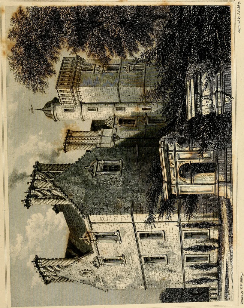 An illustration from The baronial and ecclesiastical antiquities of Scotland, 1845, leaf 236