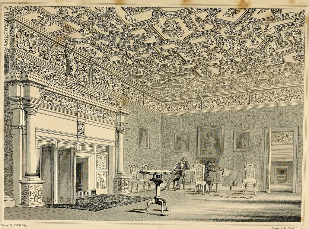 An illustration from The baronial and ecclesiastical antiquities of Scotland, 1845, leaf 240