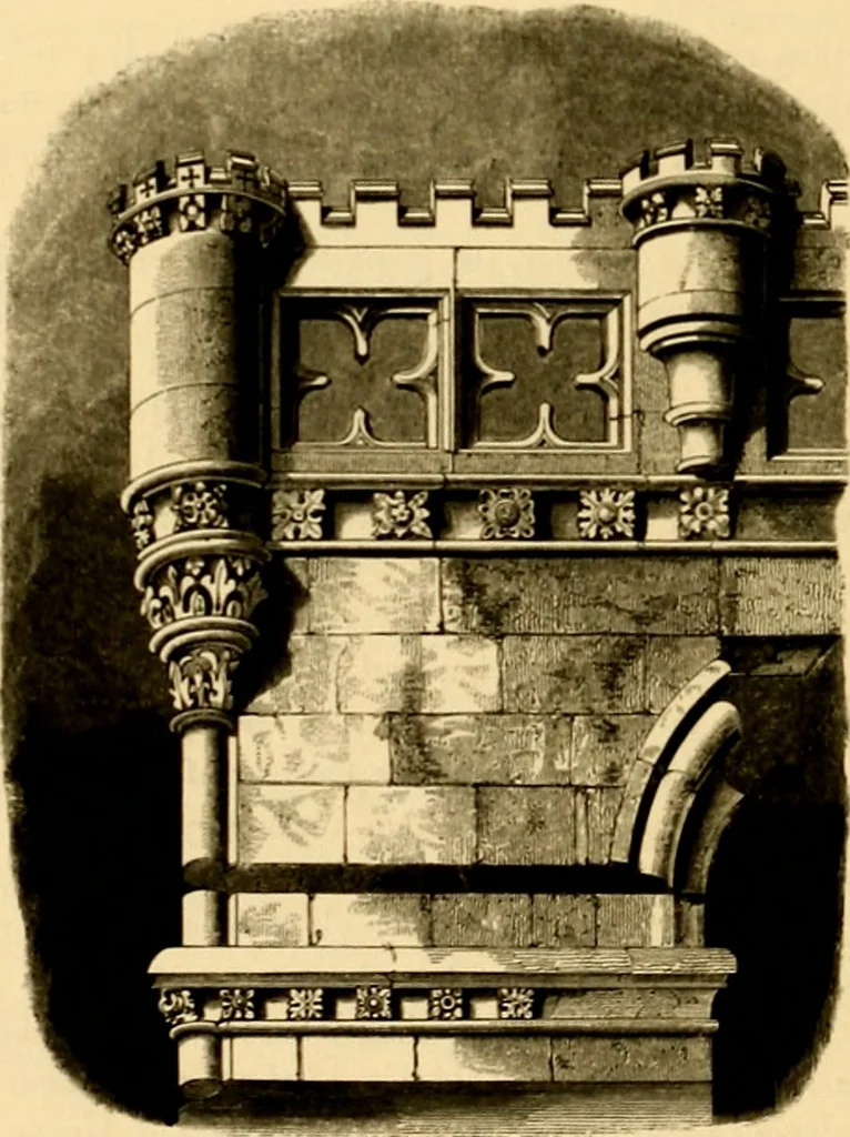 An illustration from The baronial and ecclesiastical antiquities of Scotland, 1845, leaf 31