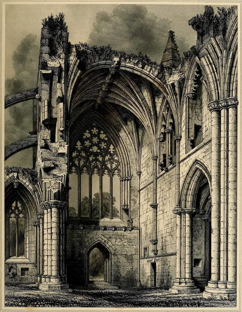 An illustration from The baronial and ecclesiastical antiquities of Scotland, 1845, leaf 38