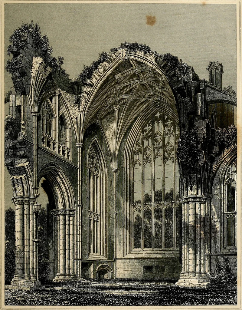 An illustration from The baronial and ecclesiastical antiquities of Scotland, 1845, leaf 48