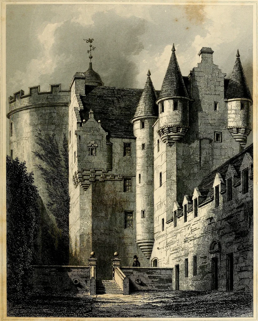 An illustration from The baronial and ecclesiastical antiquities of Scotland, 1845, leaf 62