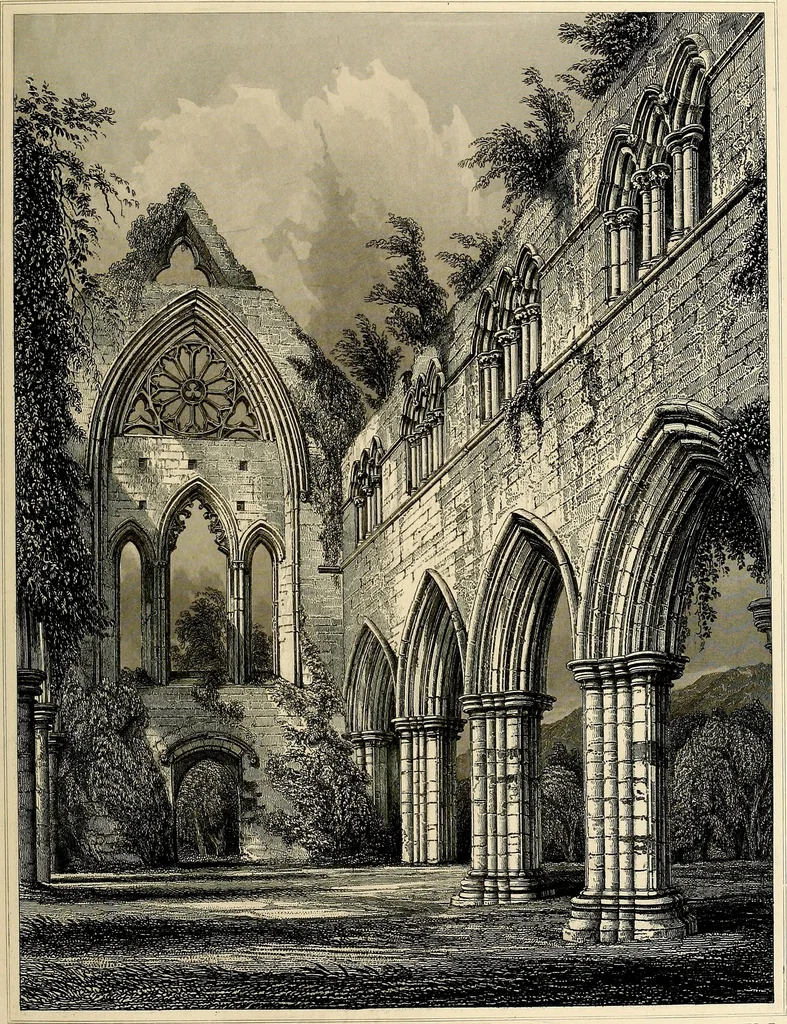 An illustration from The baronial and ecclesiastical antiquities of Scotland, 1845, leaf 84