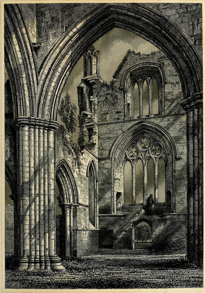 An illustration from The baronial and ecclesiastical antiquities of Scotland, 1845, leaf 86