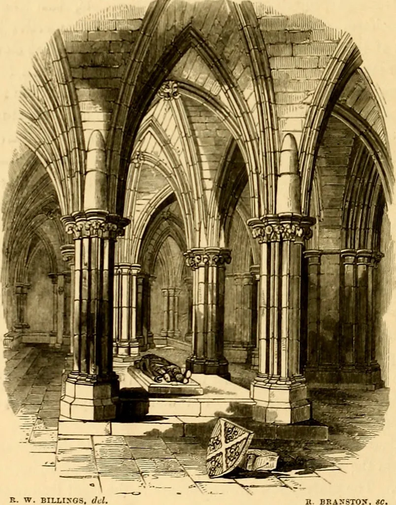 An illustration from The baronial and ecclesiastical antiquities of Scotland, 1845, leaf 11