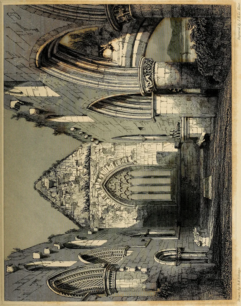 An illustration from The baronial and ecclesiastical antiquities of Scotland, 1845, leaf 120