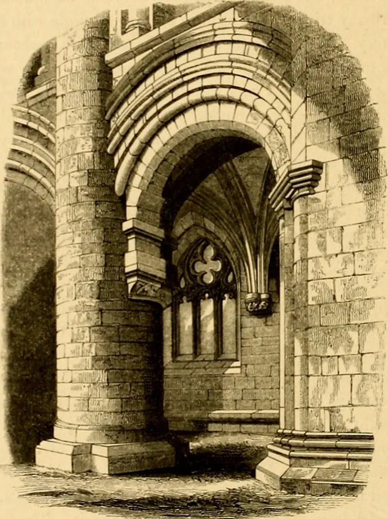 An illustration from The baronial and ecclesiastical antiquities of Scotland, 1845, leaf 127