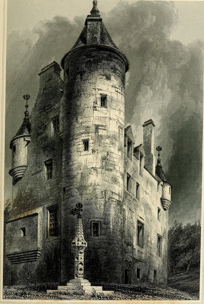 An illustration from The baronial and ecclesiastical antiquities of Scotland, 1845, leaf 138