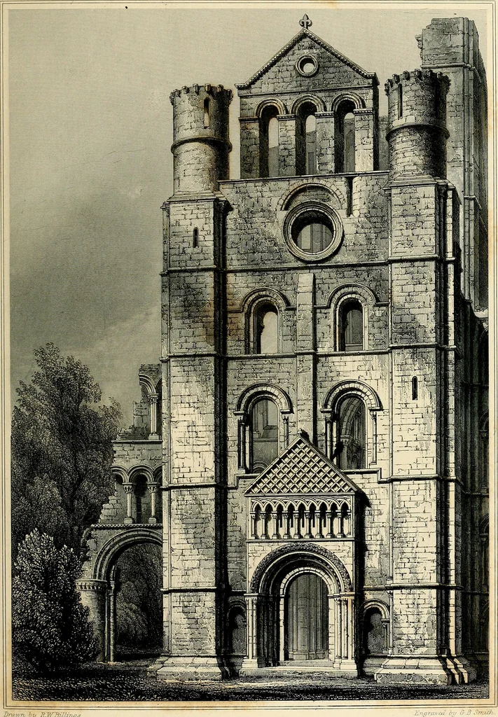 An illustration from The baronial and ecclesiastical antiquities of Scotland, 1845, leaf 148