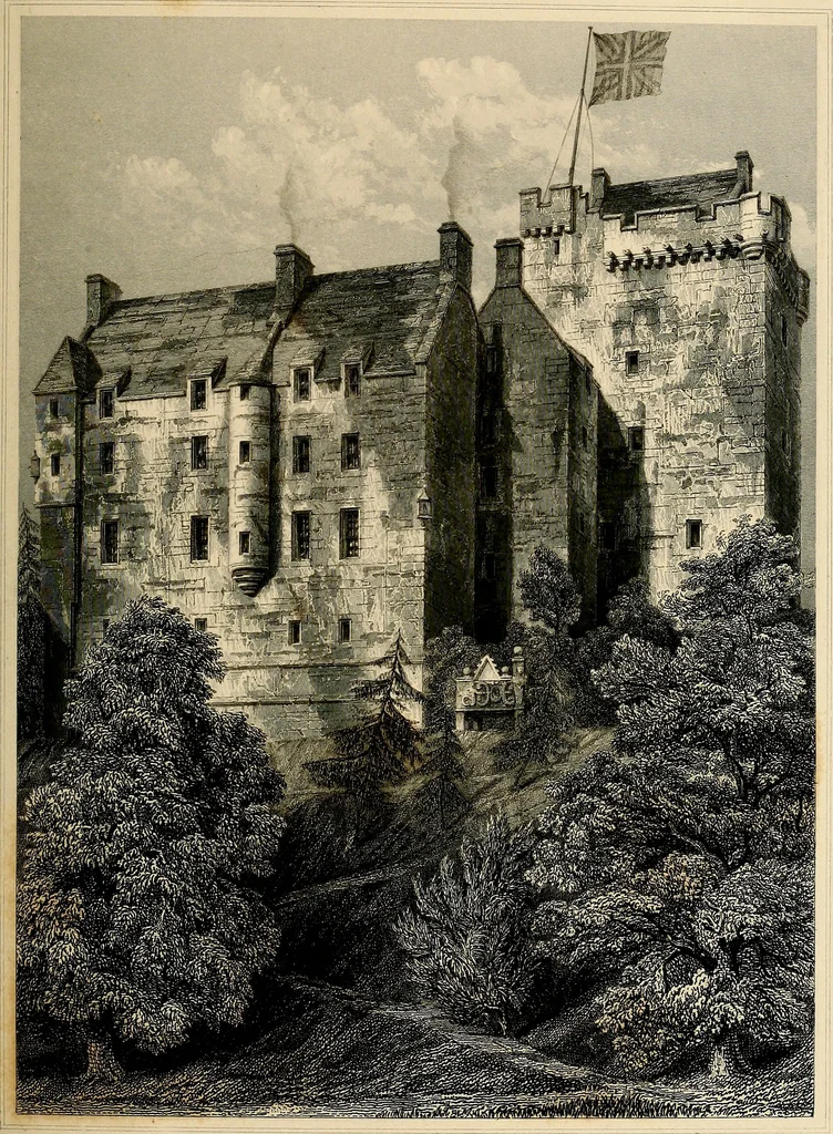 An illustration from The baronial and ecclesiastical antiquities of Scotland, 1845, leaf 166